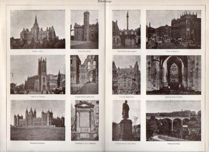 LAMINA V42943: Edificios en Edimburgo