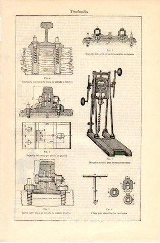 LAMINA V42682: Tirafondo
