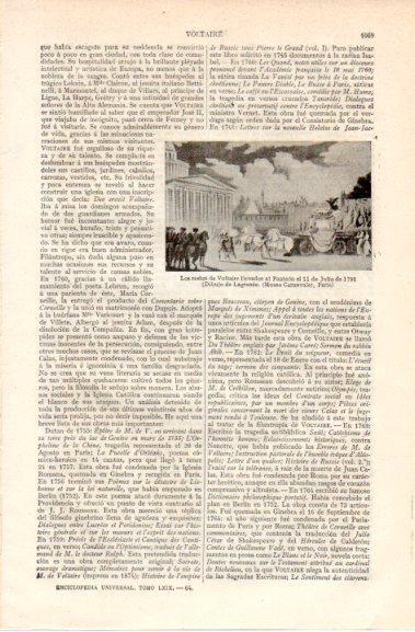 LAMINA V42826: Los restos de Voltaire hacia el Panteon por Lagrenee