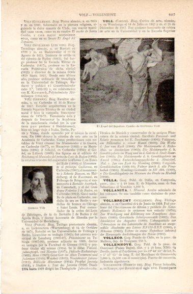LAMINA V42831: El Angel del Sepulcro por Guillermo Volz
