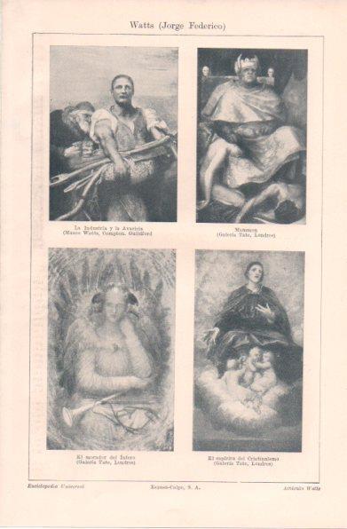 LAMINA V42883: Obras por G. F. Watts