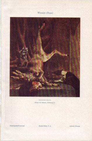 LAMINA V42884: Naturaleza muerta por J. Weenix