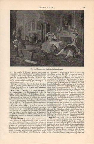 LAMINA V42890: Despues del matrimonio por G. Hogarth