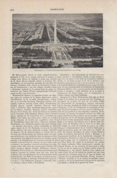 LAMINA V42874: Washington proyecto de reforma de la ciudad