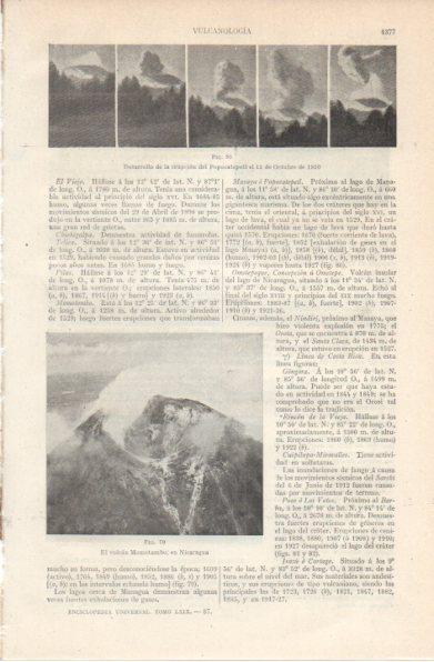 LAMINA V42861: Volcan Momotambo en Nicaragua
