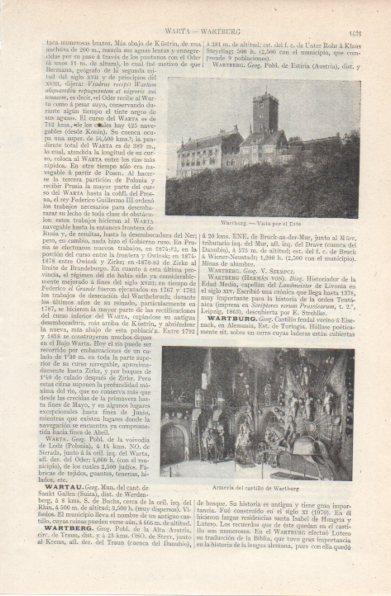 LAMINA V42870: Castillo de Wartberg