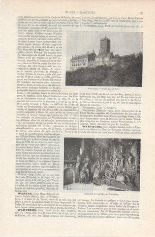 LAMINA V42870: Castillo de Wartberg