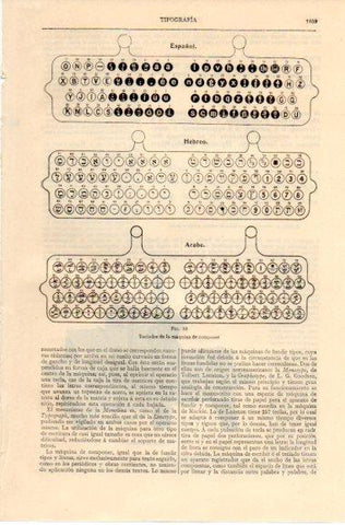LAMINA V42680: Teclados de la maquina de componer