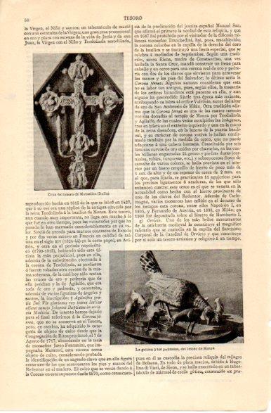 LAMINA V42527: Cruz del tesoro de Monselice