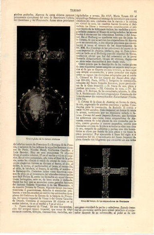 LAMINA V42530: Cruz y globo de la corona de Alemania