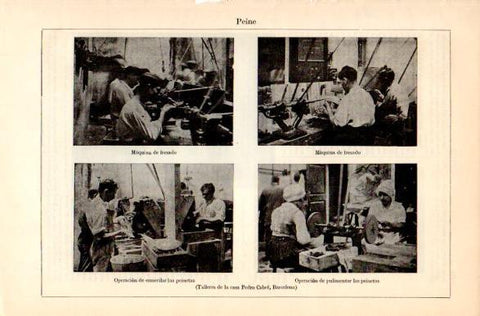 LAMINA V42518: Talleres de la casa Pedro Cabre, Barcelona