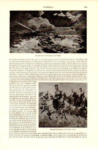 LAMINA V42428: Patrulla de hulanos por A. Jauk