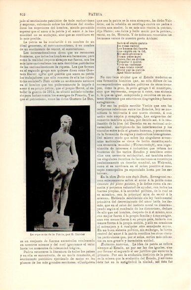 LAMINA V42421: La esperanza de la Patria por Thivier