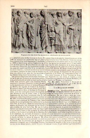 LAMINA V42461: Fragamento del Altar de la Paz