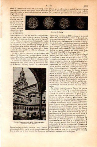LAMINA V42448: Claustro de la Cartuja de Pavia