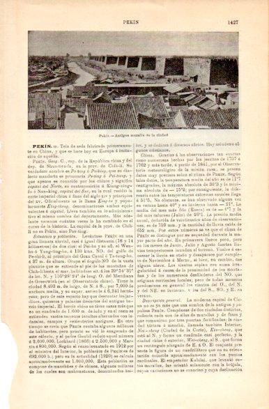 LAMINA V42435: Antigua Muralla en Pekin
