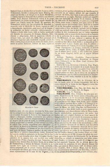 LAMINA V42648: Monedas de Timur