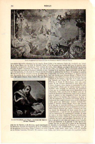 LAMINA V42608: Antonio Riccobuono por Tiepolo