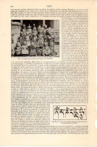 LAMINA V42595: Lamas en el monasterio de Himis, Tibet