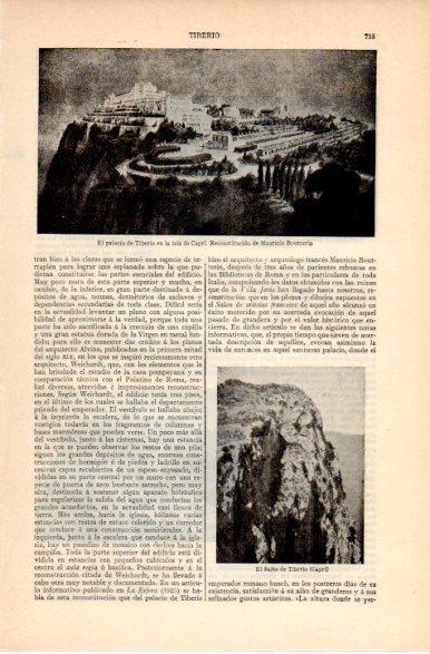 LAMINA V42586: El Salto de Tiberio en Capri