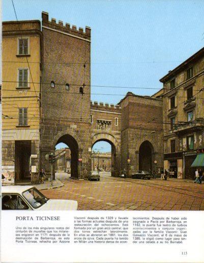 LAMINA V43218: Milan. Porta Ticinese