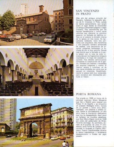 LAMINA V43217: Milan. Iglesia San Vicenzo in Prato y Porta Romana