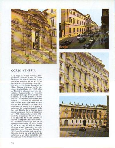 LAMINA V43209: Milan. Corso Venezia