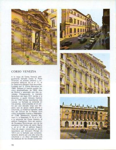 LAMINA V43209: Milan. Corso Venezia