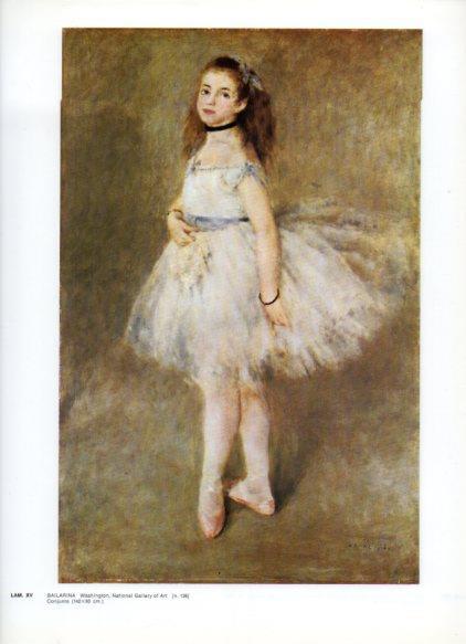 LAMINA V43231: Bailarina por Renoir