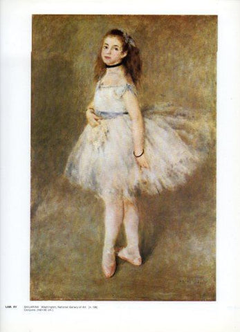 LAMINA V43231: Bailarina por Renoir