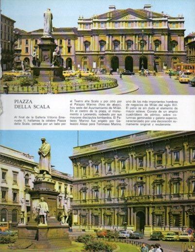 LAMINA V43176: Milan. Piazza della Scala