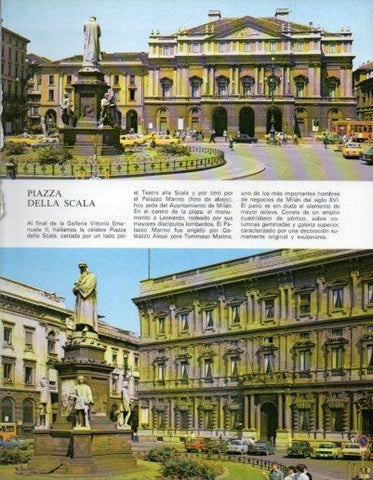 LAMINA V43176: Milan. Piazza della Scala
