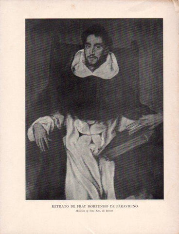 LAMINA V43161: El Greco. Fray Hortensio de Paravicino