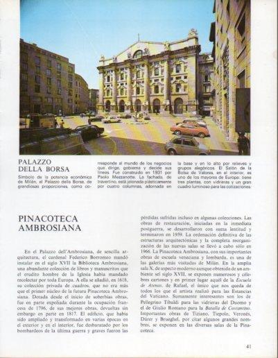 LAMINA V43181: Milan. Palazzo della Borsa