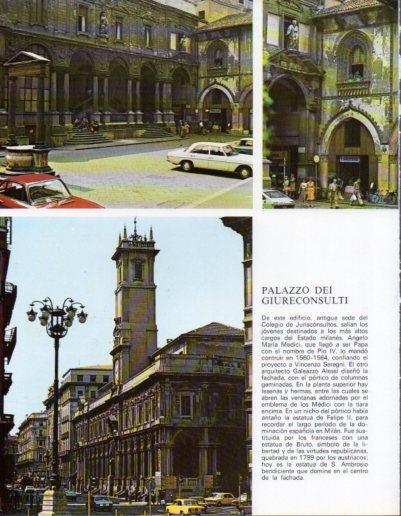 LAMINA V43180: Milan. Palazzo dei Giureconsulti