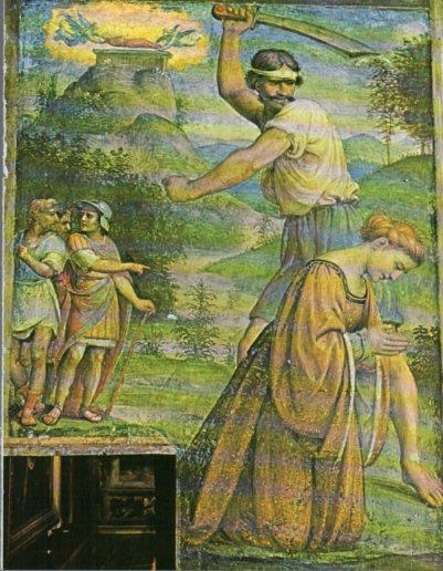 LAMINA V43184: Decapitacion de la Santa del Monasterio Mayor, Milan