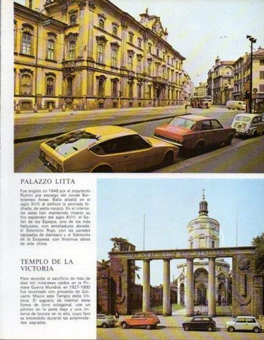 LAMINA V43183: Milan. Palazzo Litta y Templo de la Victoria