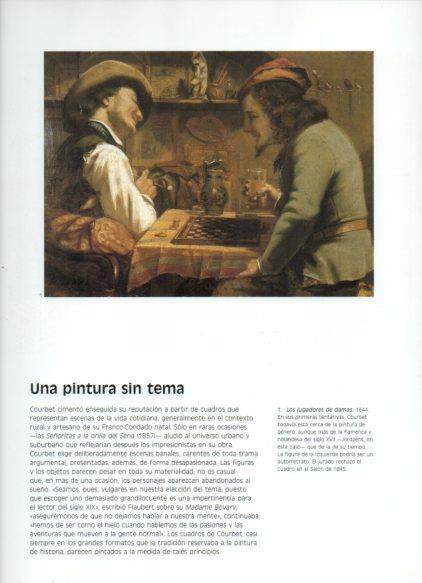 LAMINA V43321: Los jugadores de damas por Courbet