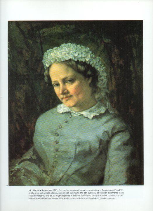 LAMINA V43330: Madame Proudhon por Courbet