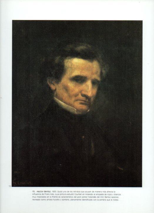 LAMINA V43329: Hector Berlioz por Courbet