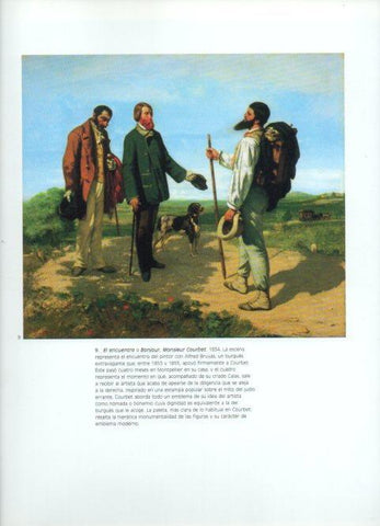 LAMINA V43326: Bonjour Monsieur Courbet por Courbet