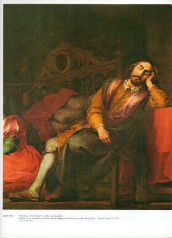 LAMINA V43268: El sueño del patricio por Murillo