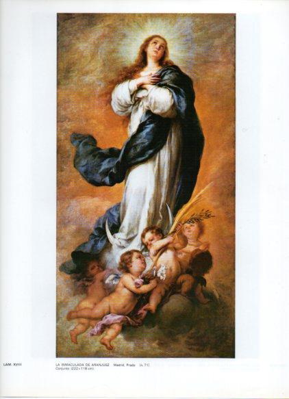 LAMINA V43264: La Inmaculada de Aranjuez por Murillo