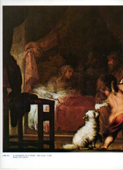 LAMINA V43262: El nacimiento de la Virgen por Murillo