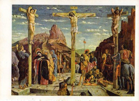 LAMINA V43029: La Crucifixion por A. Mantegna