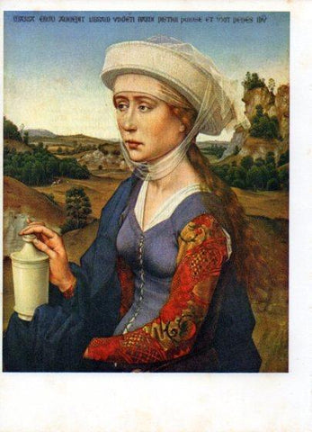 LAMINA V43019: San Magdalena por Van der Weyden