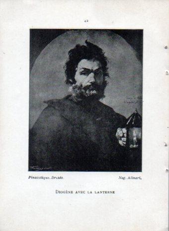 LAMINA V42985: Diogene avec la lanterne par Ribera