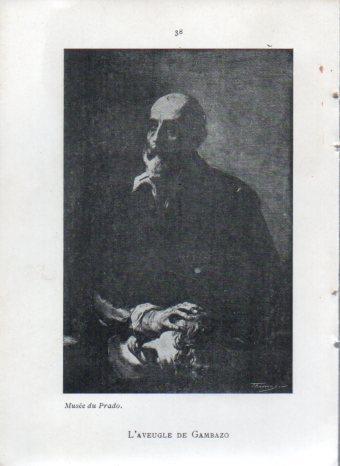 LAMINA V42983: L'Aveugle de Gambazo par Ribera