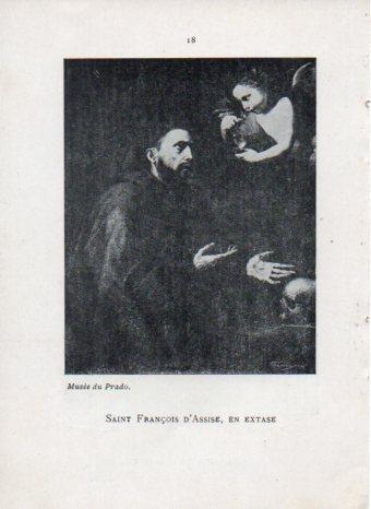 LAMINA V42973: Saint François d'Assise par Ribera