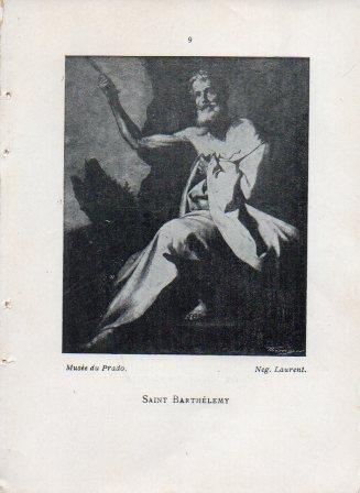 LAMINA V42967: Saint Barthelemy par Ribera